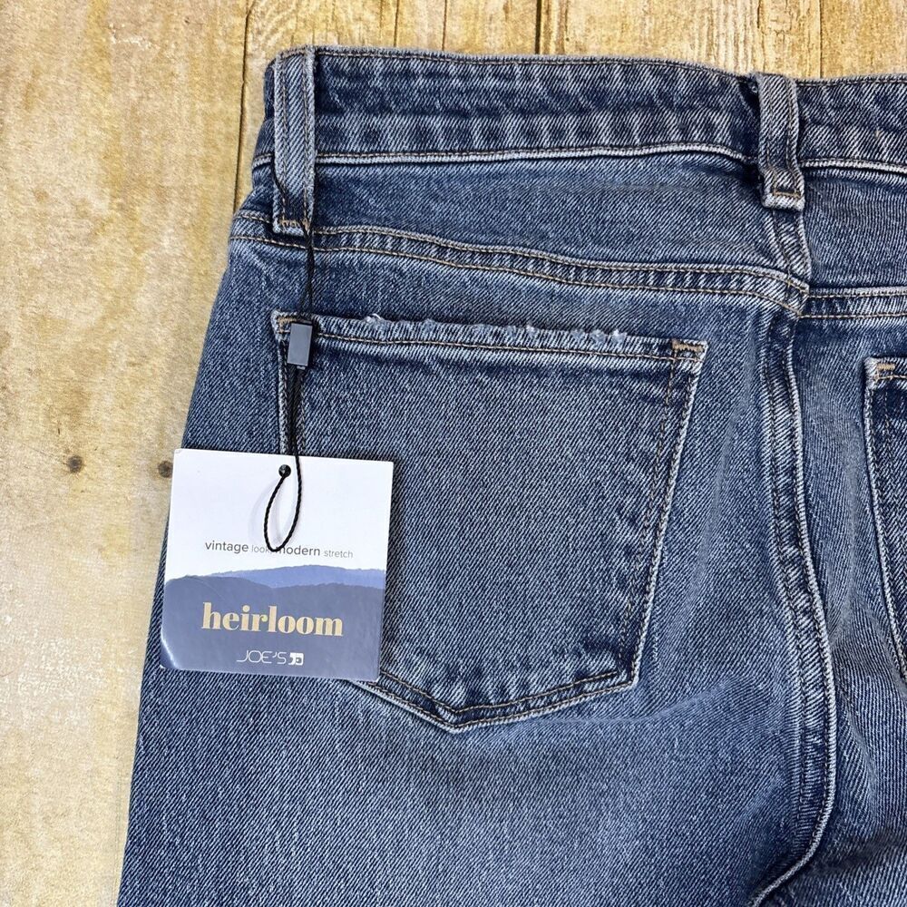Joes Jeans the Lara Mid Rise Cigarette Ankle Raw Hem Womens Size 25 (26X27) NWT - Picture 10 of 15